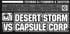 Desert Storm et Capsule Corp